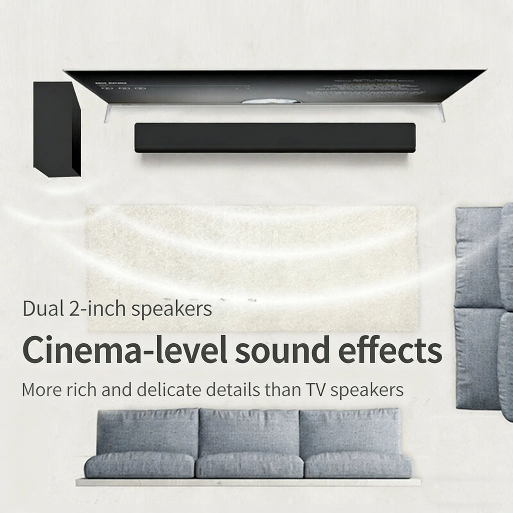 3.1 Barra de sonido con Subwoofer