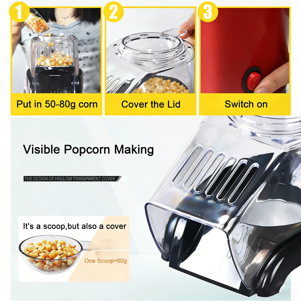 Mini Máquina de Palomitas Automática