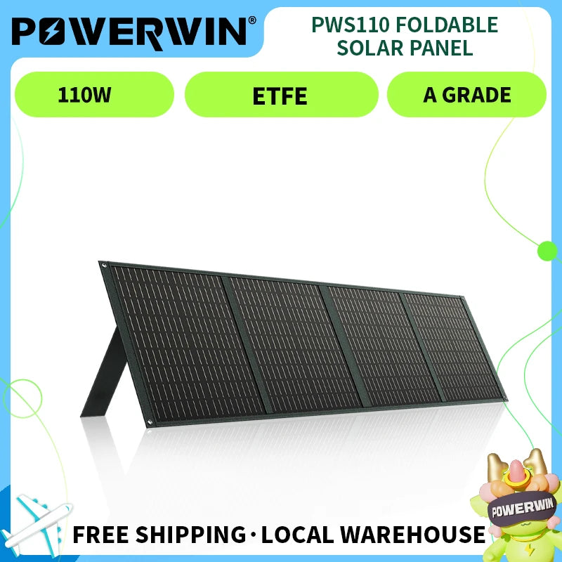 Placa Solar Plegable POWERWIN PWS110