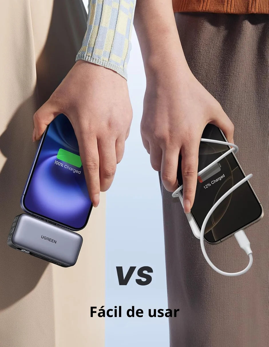 Batterie externe Ugreen 5000 mAh Type C 22,5 W avec écran LED