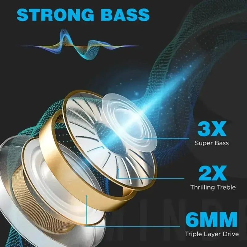 Audífonos YISEN F9-5 Bluetooth Tactil