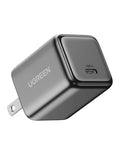 Ugreen Mini Charger 20W Fast Charging Pd Gan USB C Gray Color