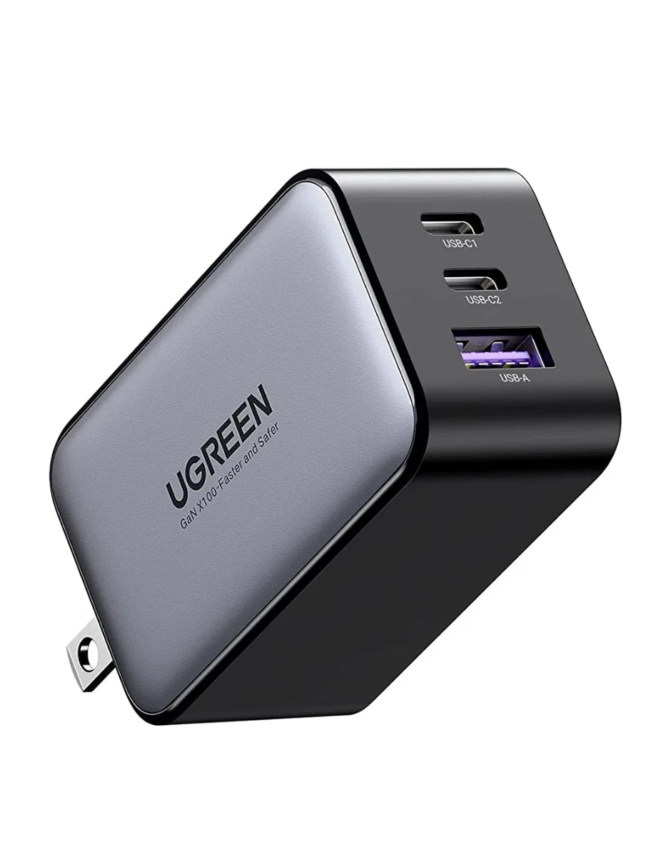 Chargeur UGREEN Nexode 65W GaN USB-C 3 ports