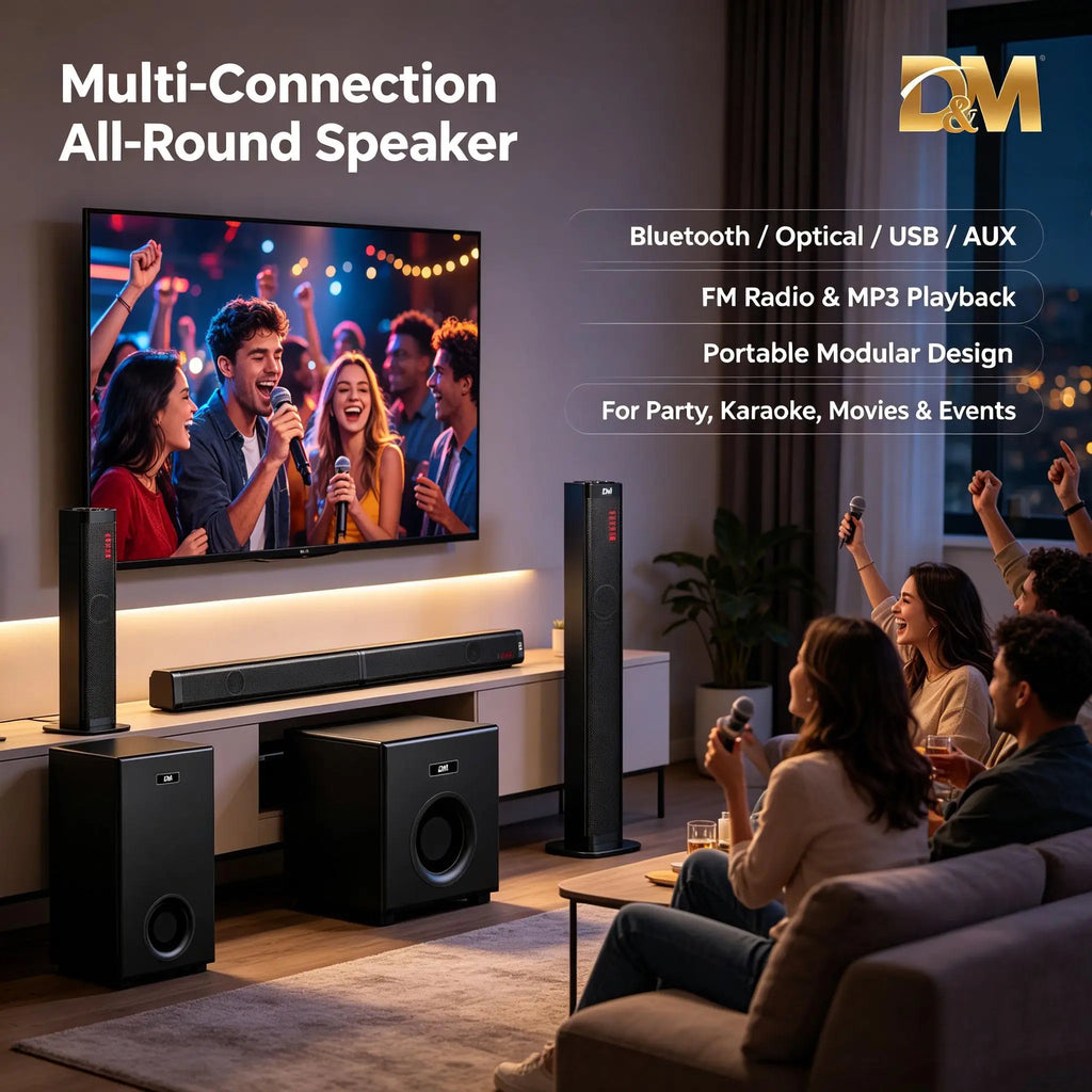 3.1 Barra de sonido con Subwoofer