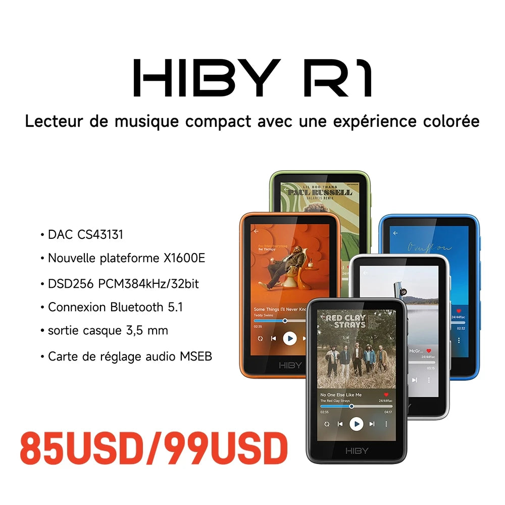 Reproductor de Música HiFi HiBy