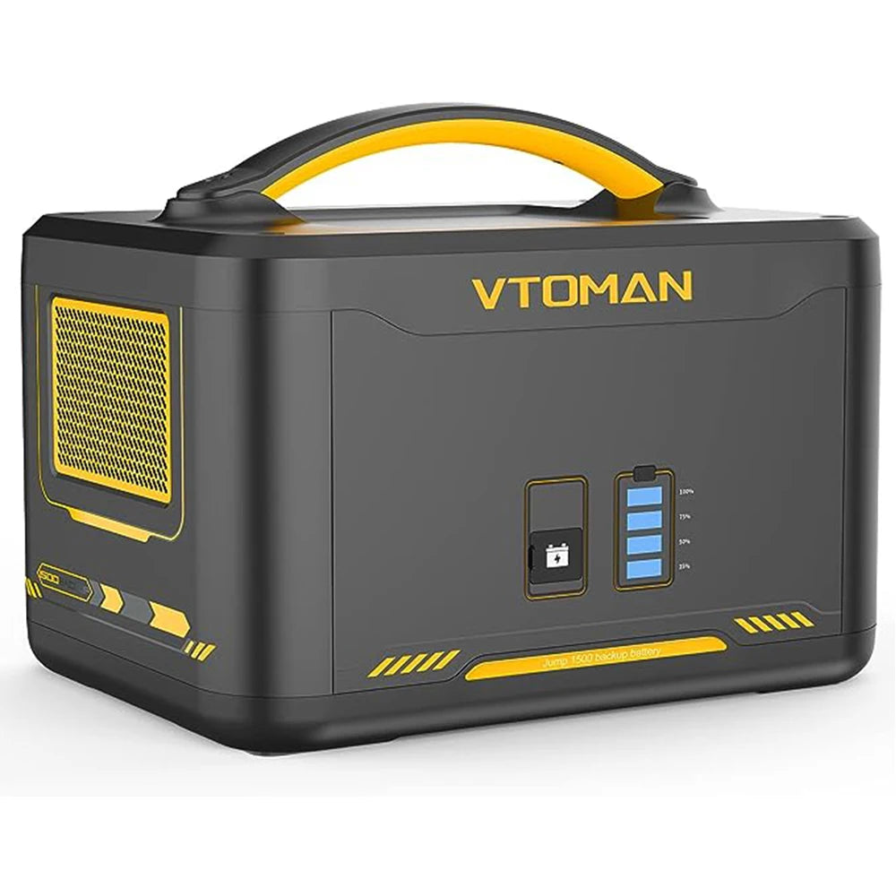 Batería Portátil VTOMAN Jump 1500 Batería Extra 1548Wh