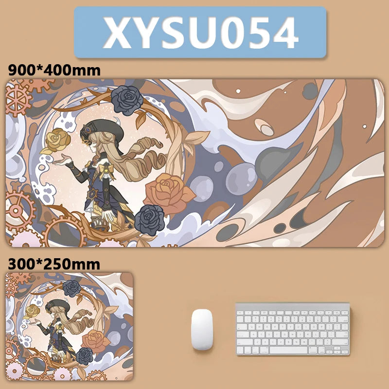 Anime Game Furina Neuvillette Mavuika Mouse Pad