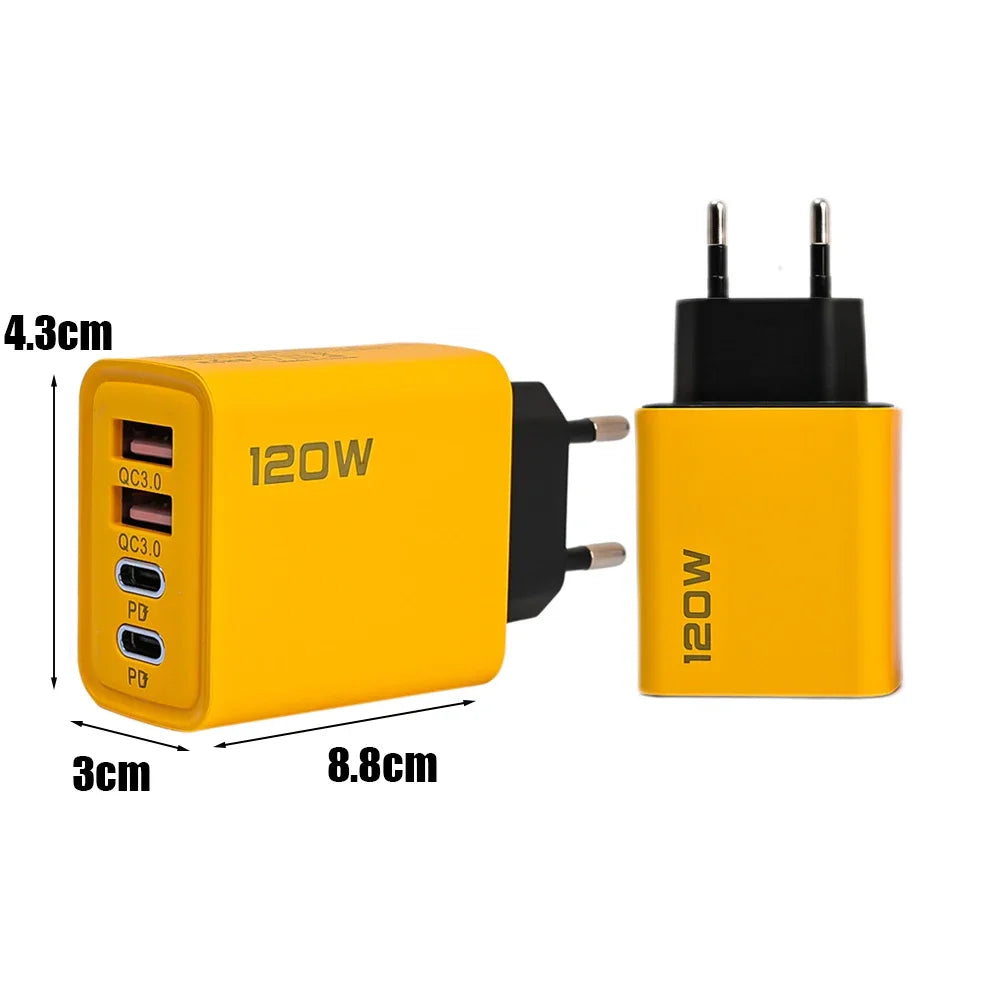 Cargador de carga rápida 120w