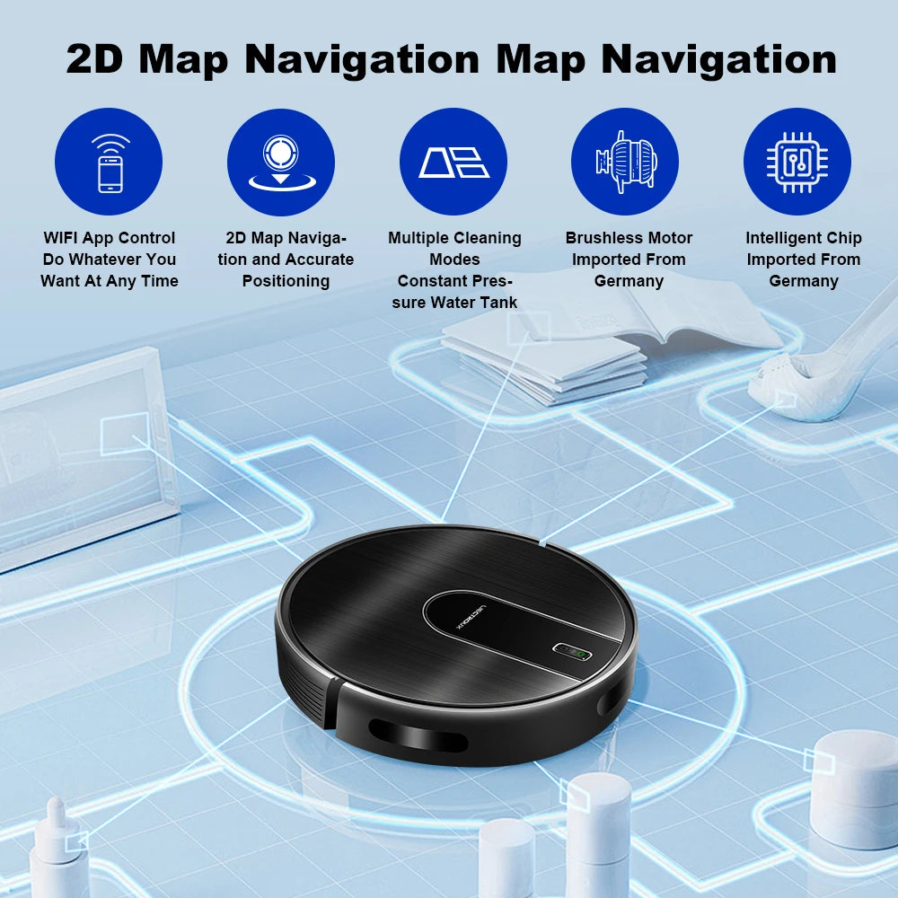 Robot Vacuum Cleaner LIECTROUX N7S-U