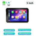 Écran portable Carplay & Android Auto 5" pour Moto
