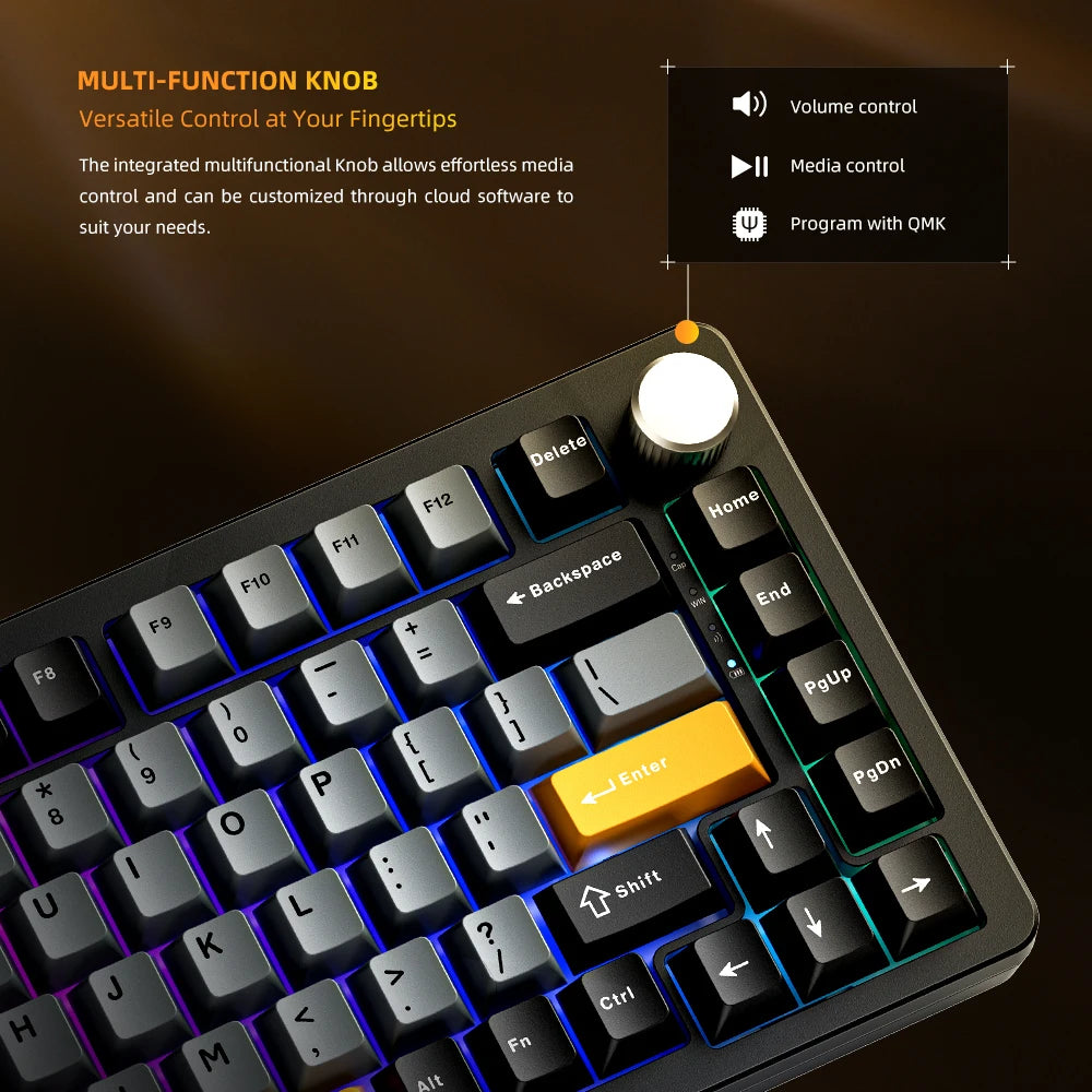 Machenike K600-B82W Teclado mecanico