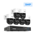 Sistema CCTV PoE con Detección Humana y PTZ H.VIEW