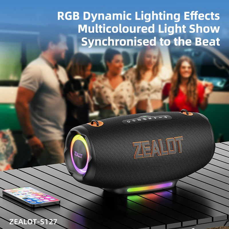 Bocina ZEALOT S127100W Powerful subwoofer Portable