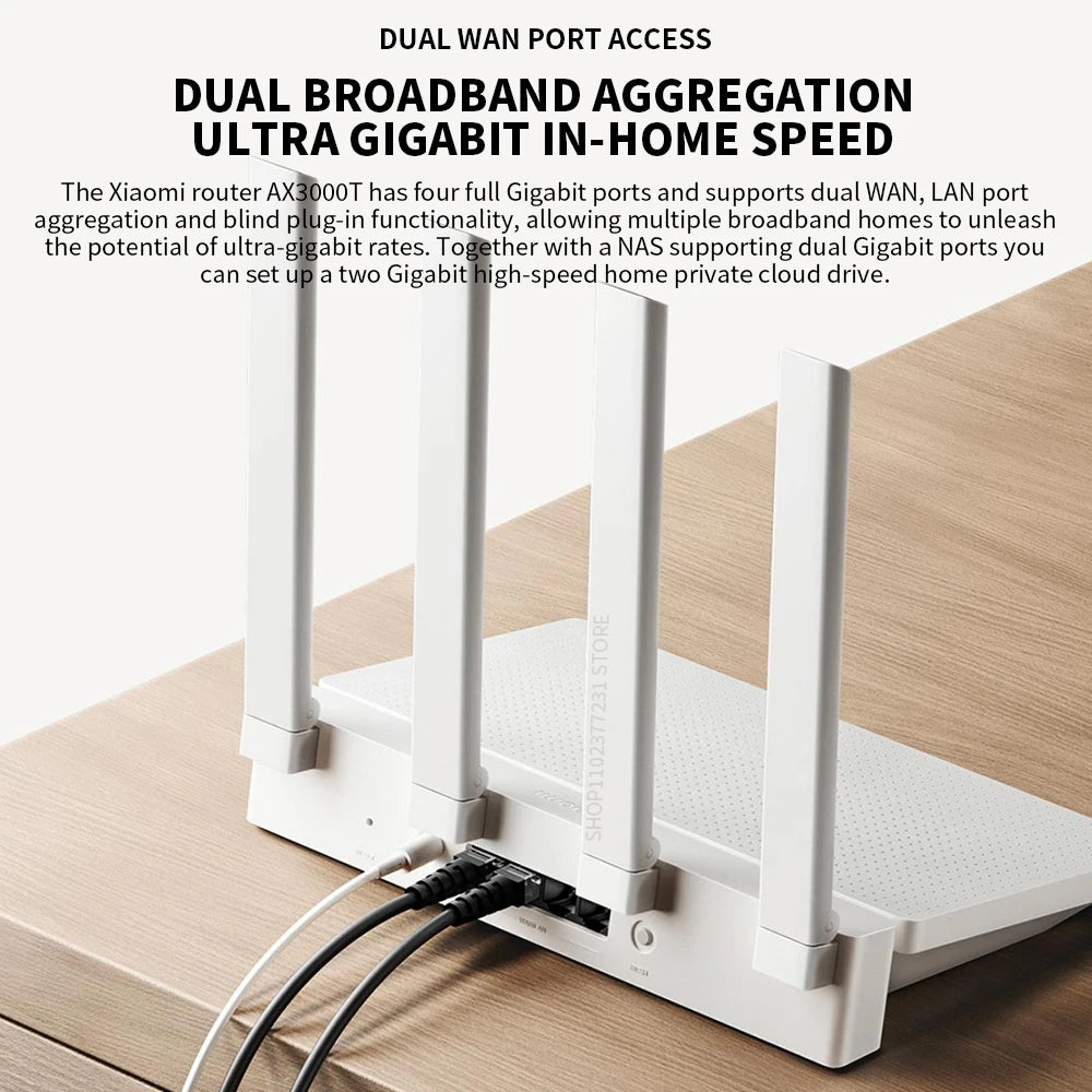 Xiaomi Router AX3000T WiFi 6