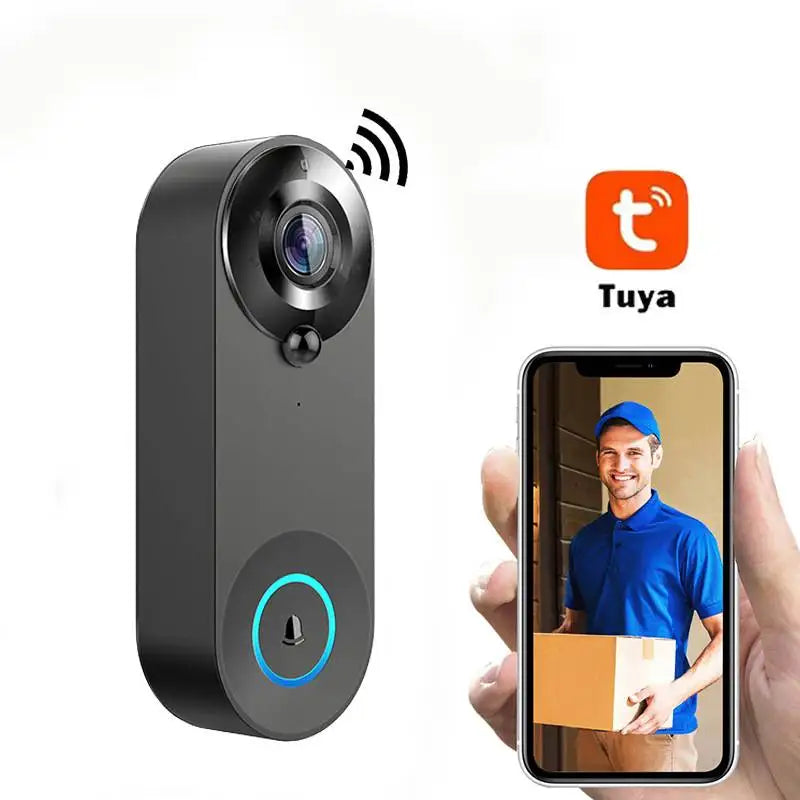 Videoportero con timbre inalámbrico WIFI Tuya 1080P