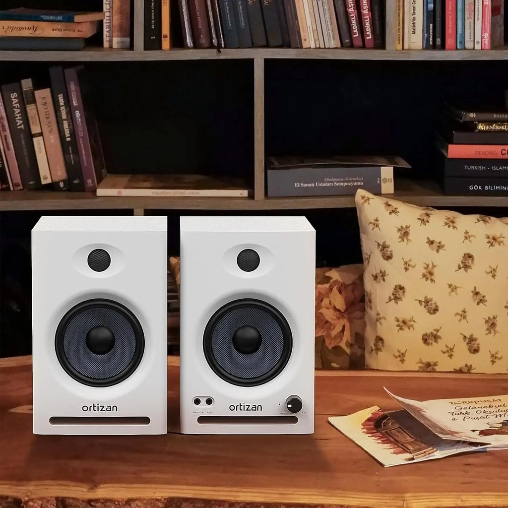 Bocinas Ortizan Audio Bookshelf Active Home theater