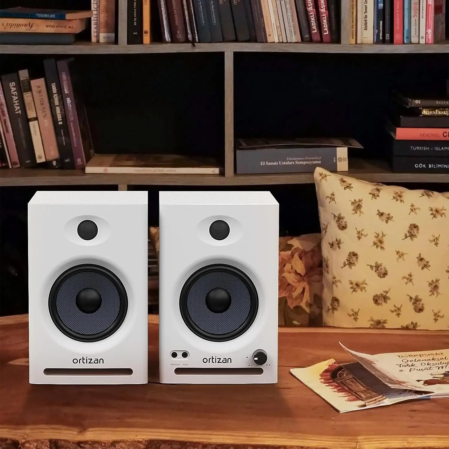 Bocinas Ortizan Audio Bookshelf Active Home theater