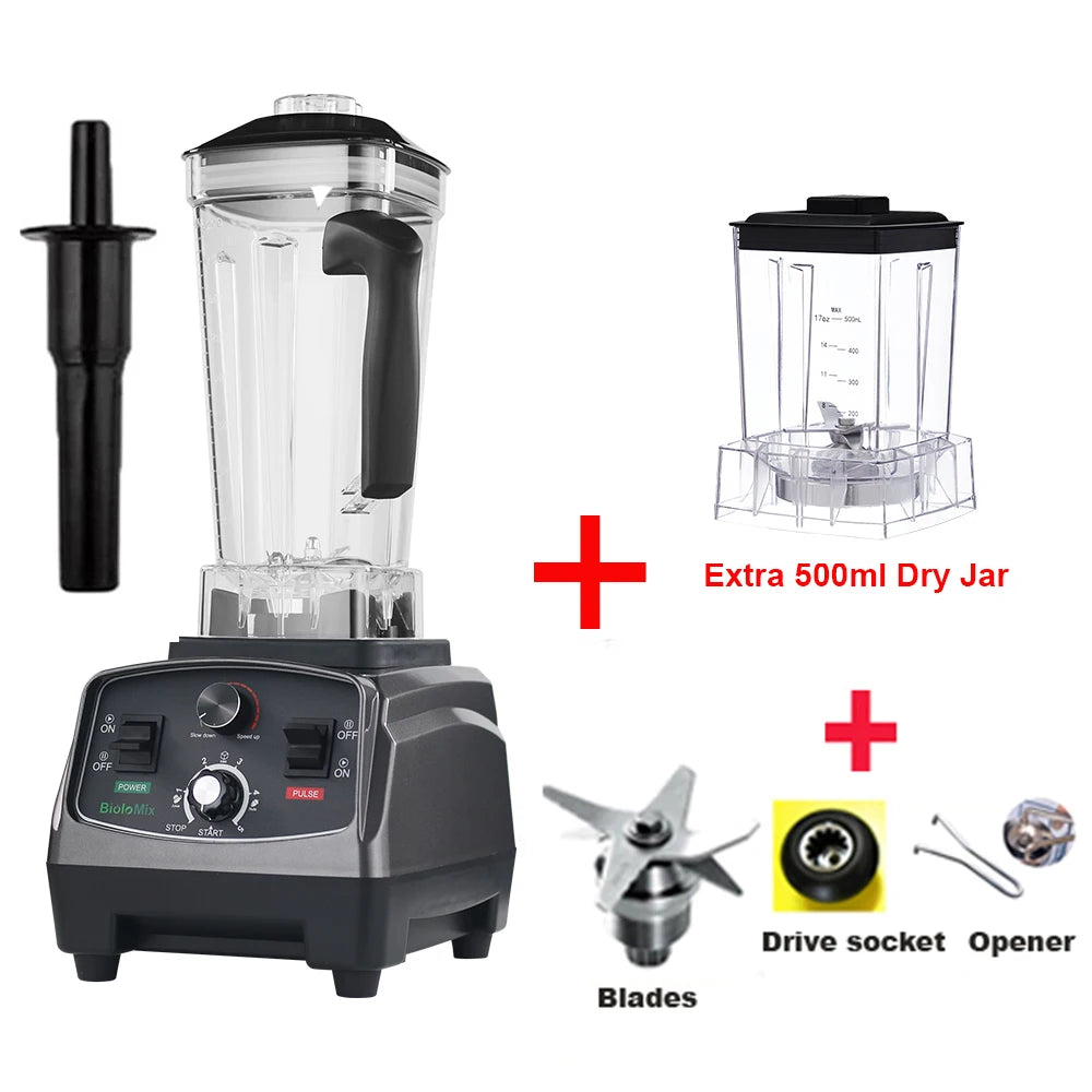 Batidora Profesional con Temporizador BioloMix