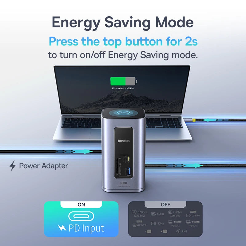 Docking Stations Baseus 12-in-1