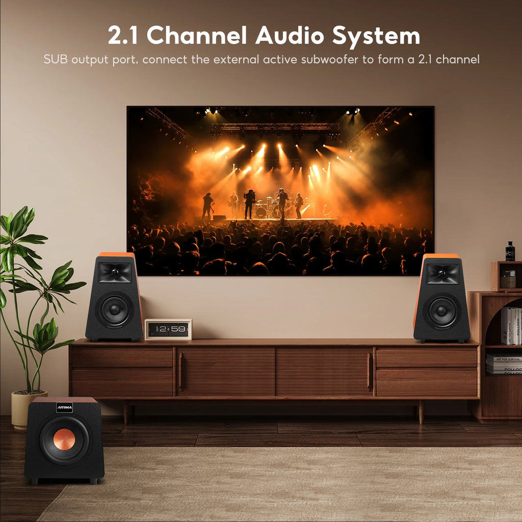 Home Theater AIYIMA S30 Active Bookshelf