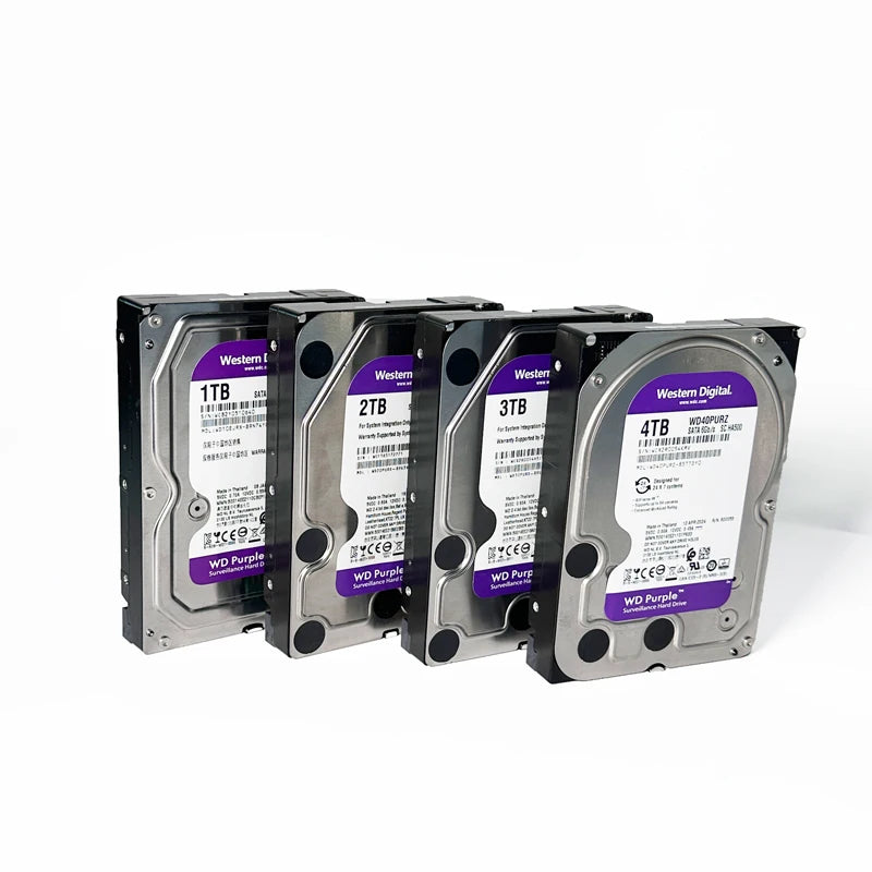 Disco Duro WD Purple Alta Fiabilidad para Cámaras de Seguridad