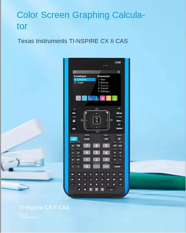 Calculadora gráfica TI-Nspire CXII con pantalla a color