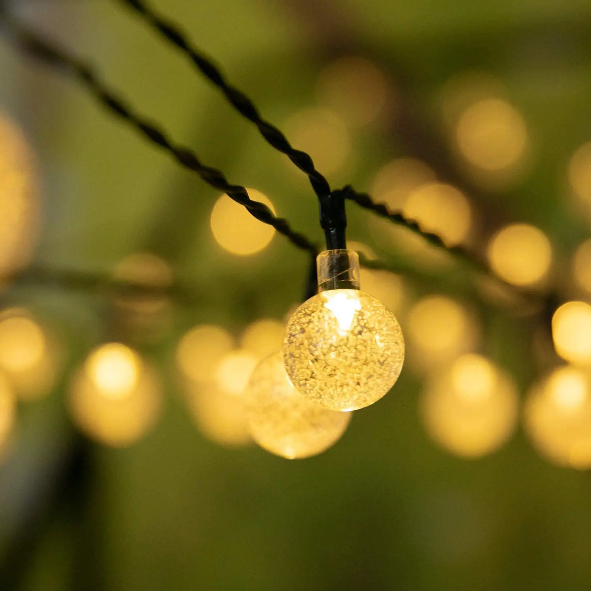 Luces de cadena solares para exteriores Led