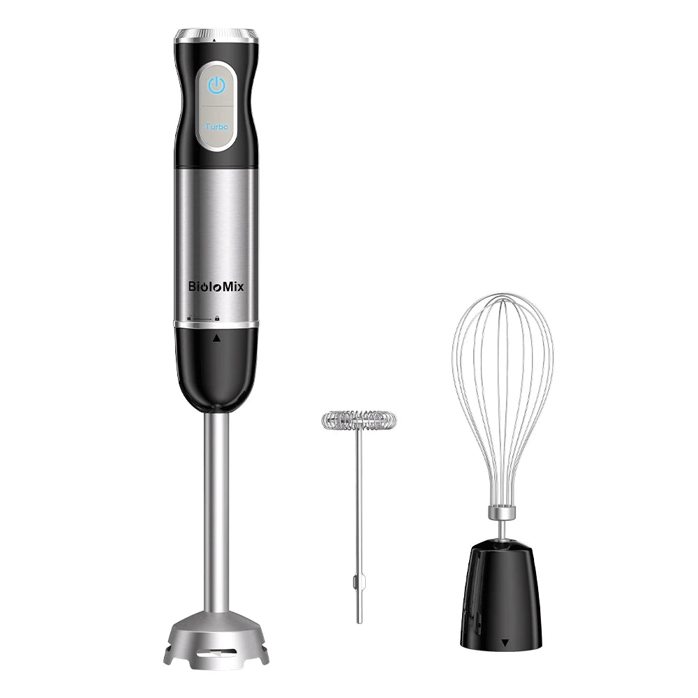 Batidora de Acero 3 en 1 BioloMix