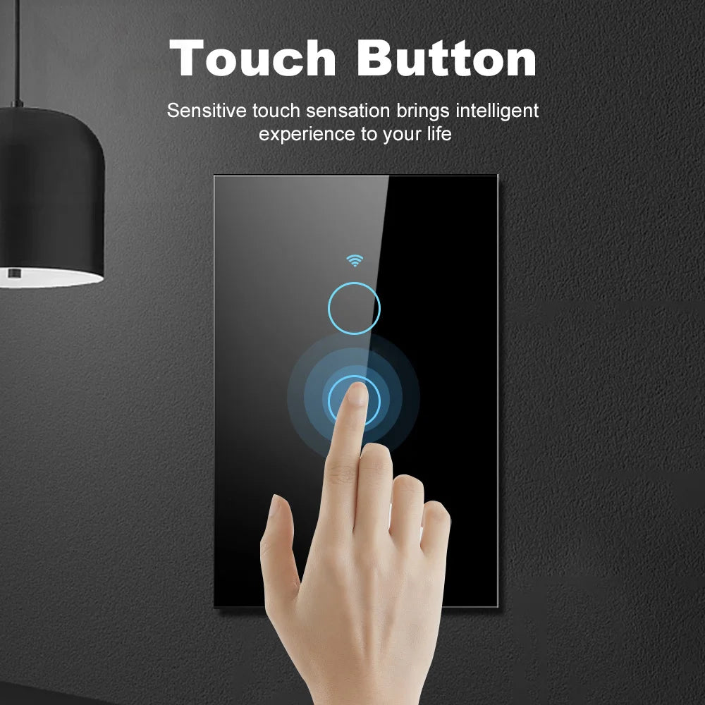 Interrupteur intelligent Tuya WiFi tactile