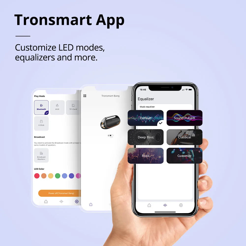 Bocina Tronsmart Bang Speaker Bluetooth Lossless Hi-Res Audio