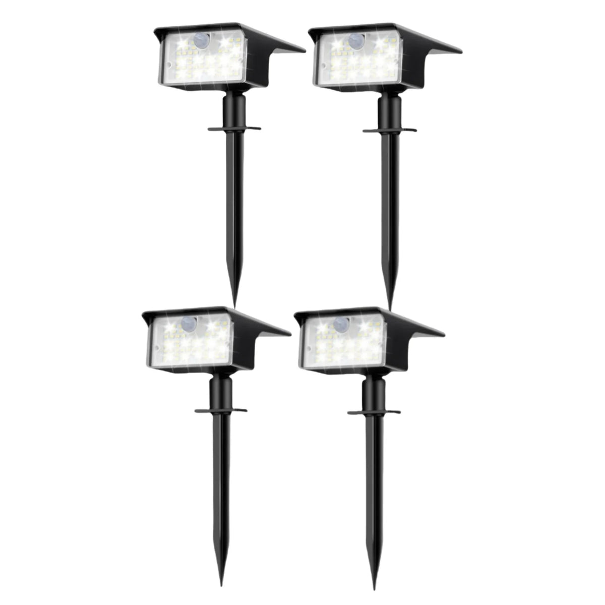 Luz de pasto LED solar impermeables