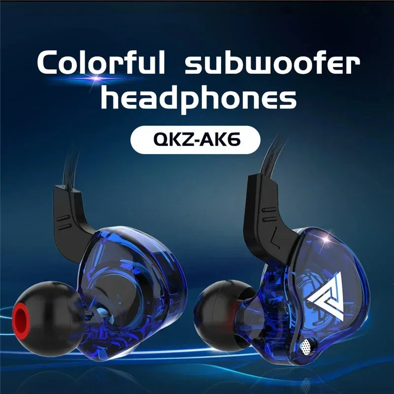 Audífonos Original QKZ AK6 In Ear Earphone