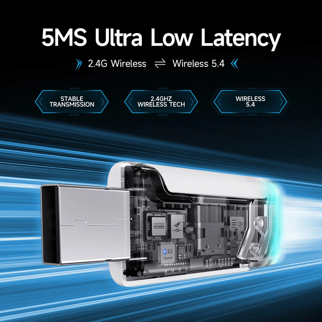 Audífonos Picun G2 2.4GHz Bluetooth Wireless Gaming