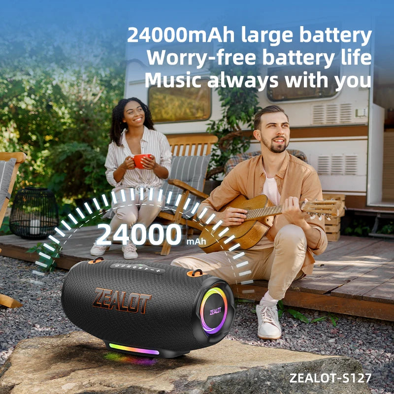 Bocina ZEALOT S127100W Powerful subwoofer Portable