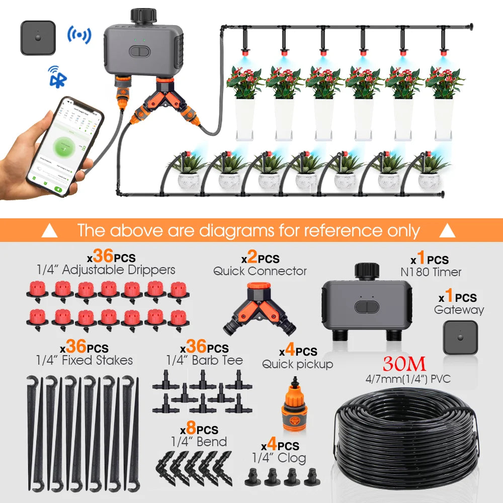 Sistema de Riego Garden Smart Bluetooth APP