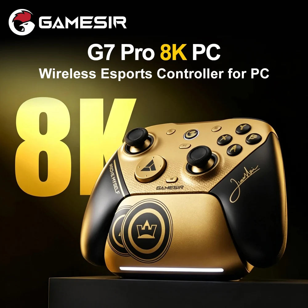 Gamesir Pro G7 8k 8000Hz Polling Rate Esports Wireless PC Controller for Fighing Games  - Champion Edition
