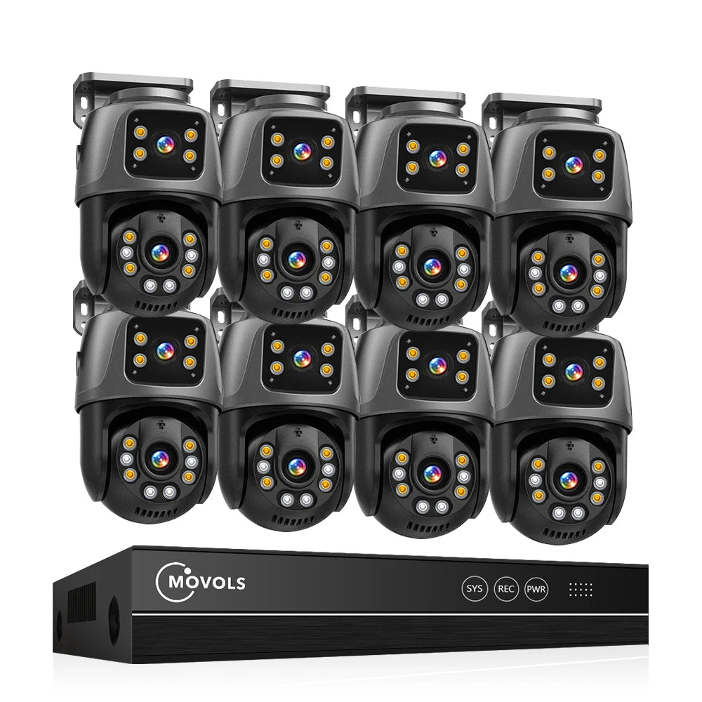 Sistema de Videovigilancia Movols XMEYE POE