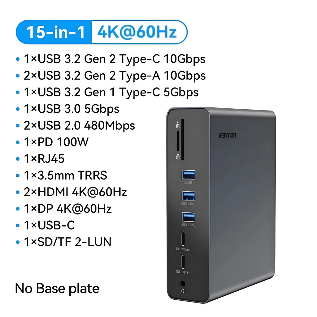Docking Stations Vention 15-in-1