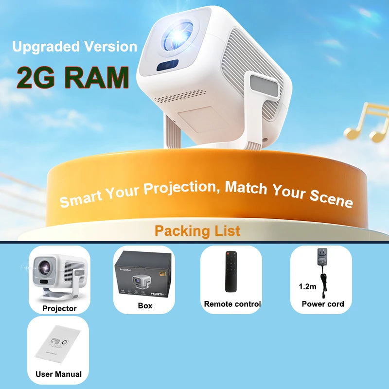 Proyector DITONG X3 4K Android
