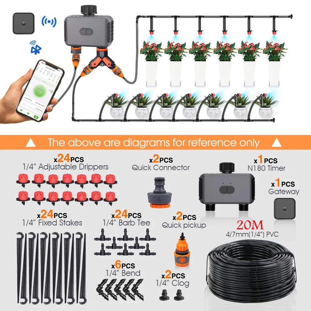 Sistema de Riego Garden Smart Bluetooth APP