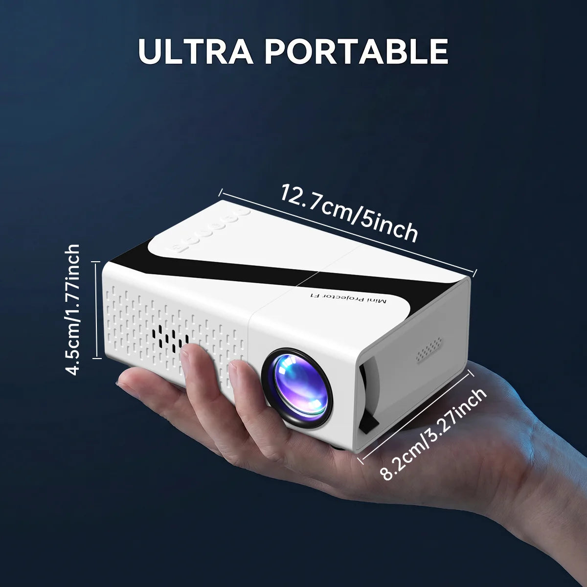 Mini Proyector portable LED Micro Native