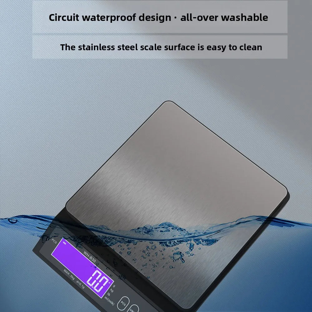 Bascula de Cocina Digital Impermeable