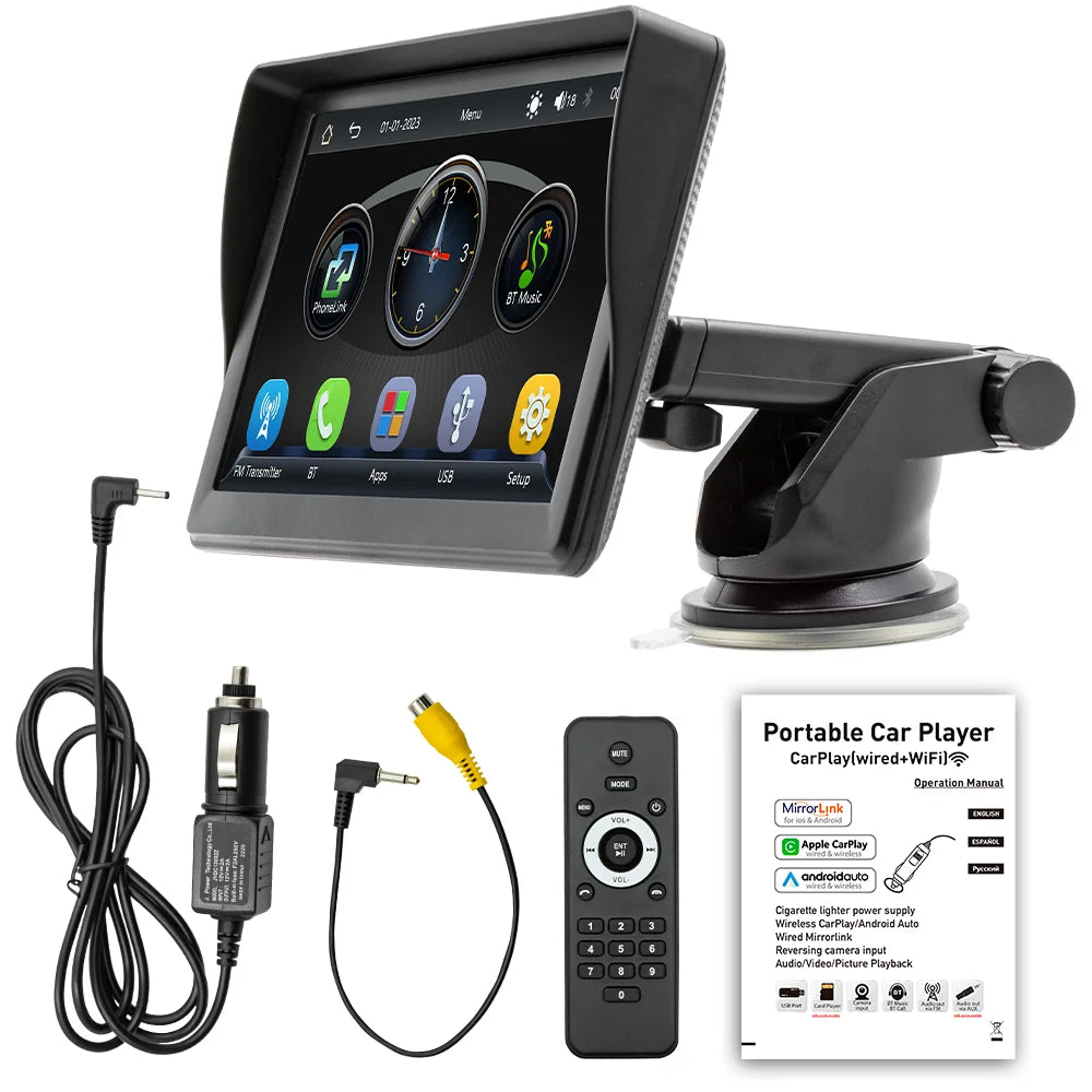 Pantalla Carplay & Android Auto 
Universal 7”