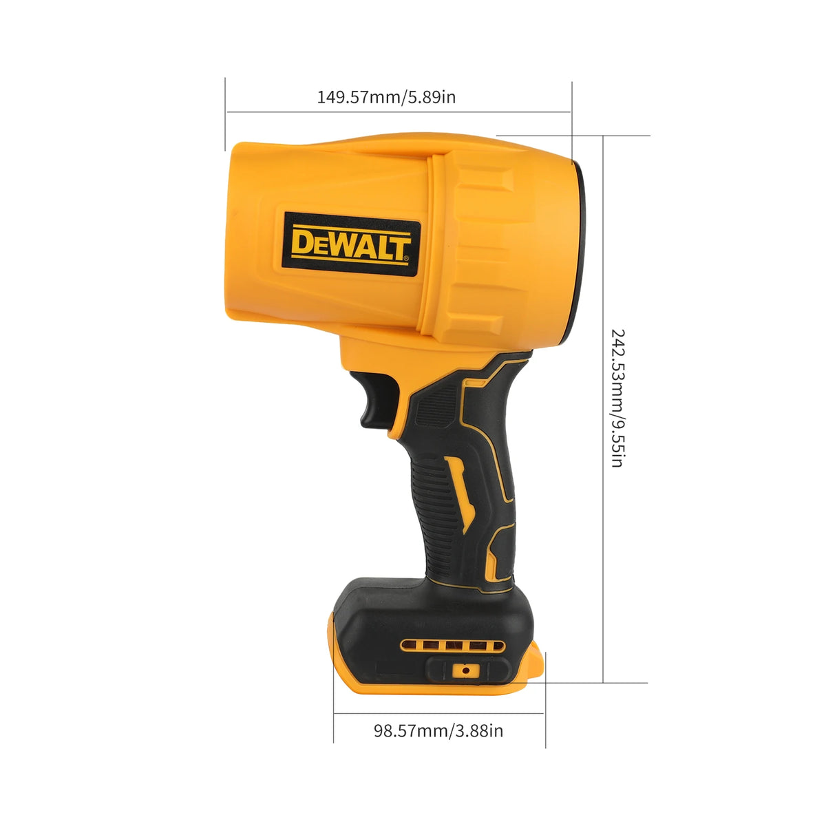 Sopladora DEWALT D15 Electric Cordless