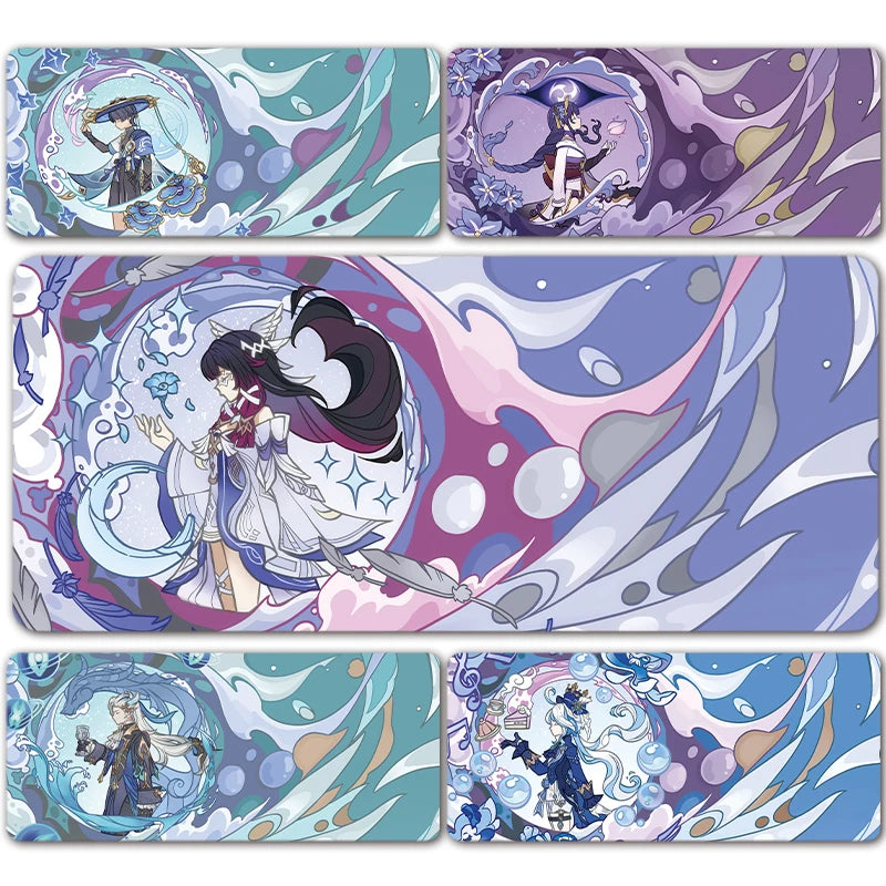 Anime Game Furina Neuvillette Mavuika Mouse Pad