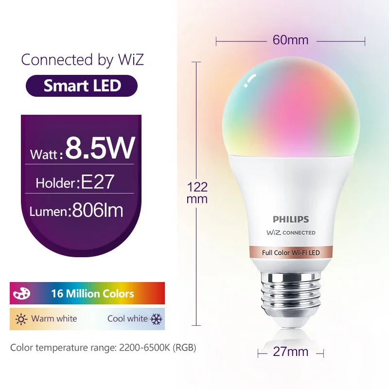 Philips Smart LED A60 P45 B35 WiZ Bulbs