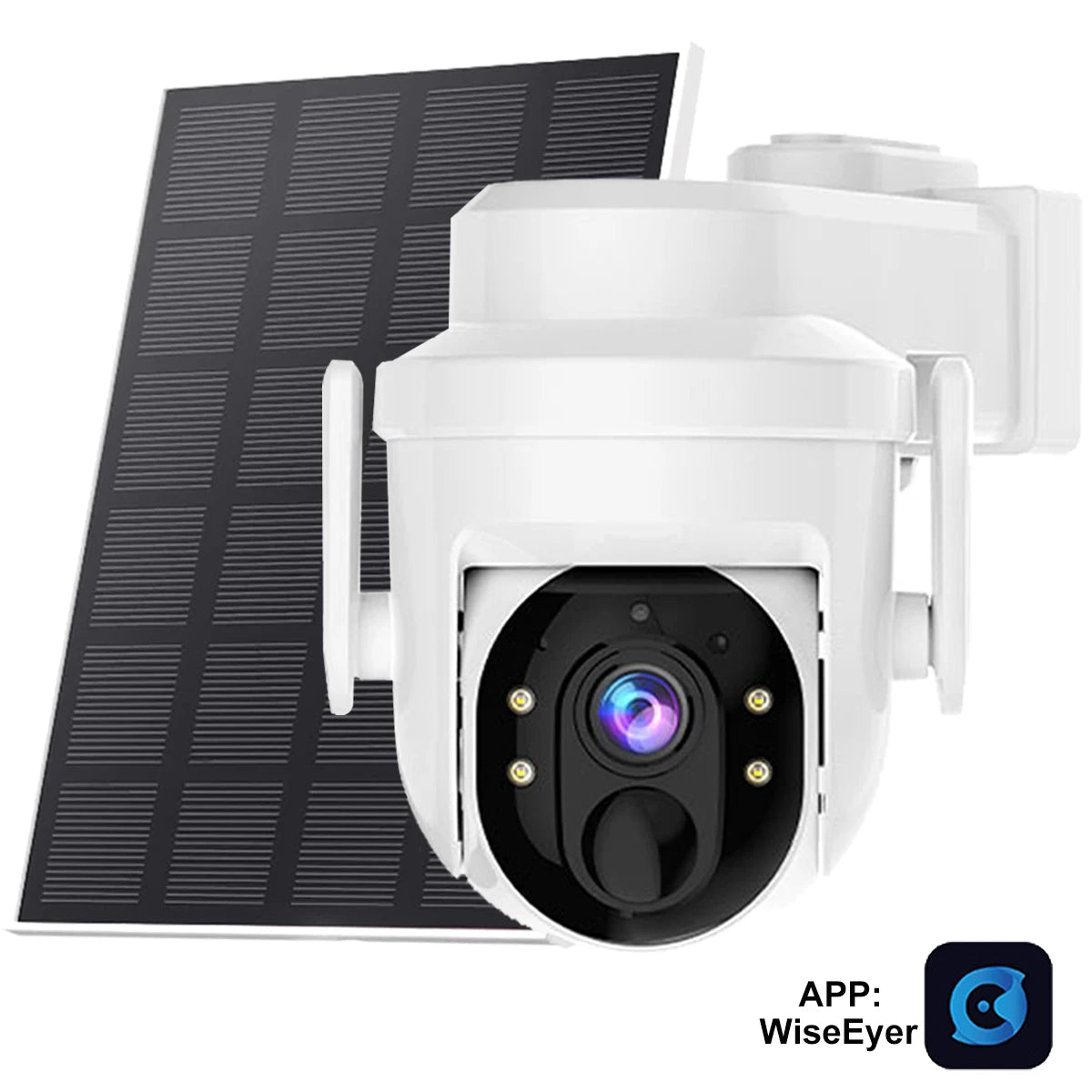 Cámara de Seguridad Solar Woolink Inalámbrica WiFi para Exteriores