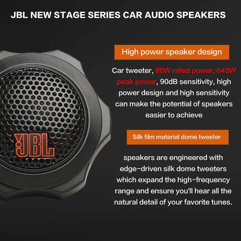 Bocina JBL Car Audio Tweeter Silk Film Ball
