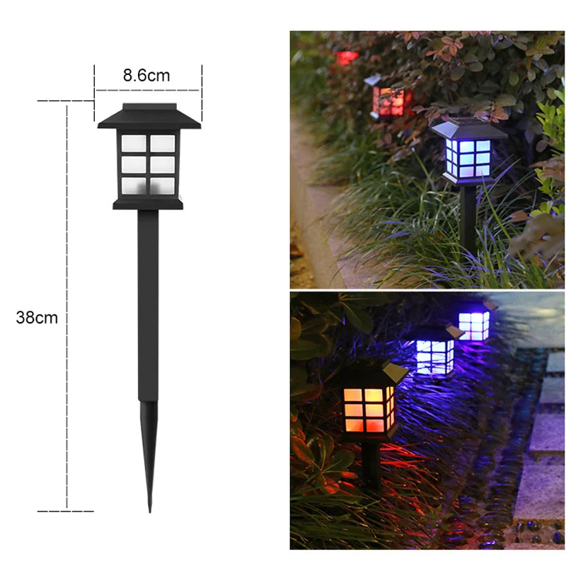 Luces solares de césped LED para sendero IP65