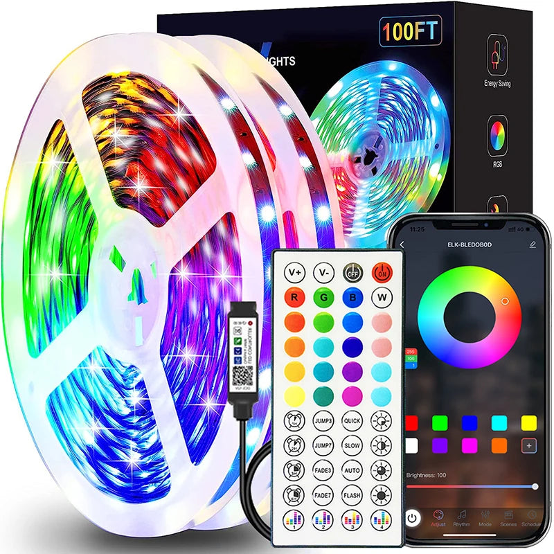 Tira LED RGB para Habitación y Dormitorio